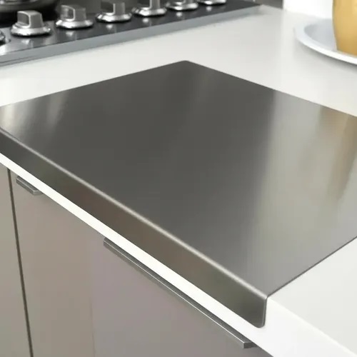 LOZAFER TABLA DE CORTE AC. INOX C/TOPE 35X50